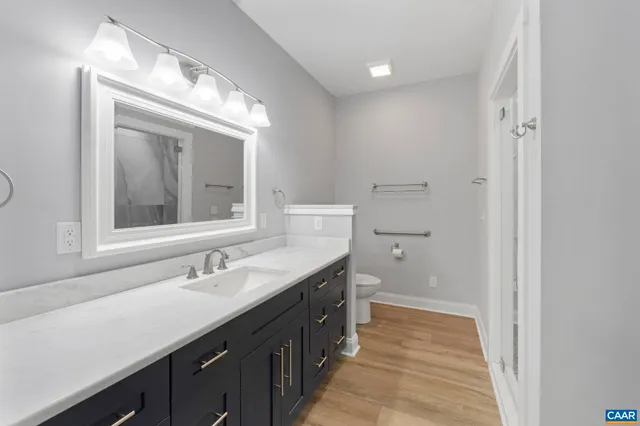 a view of hallway with windows