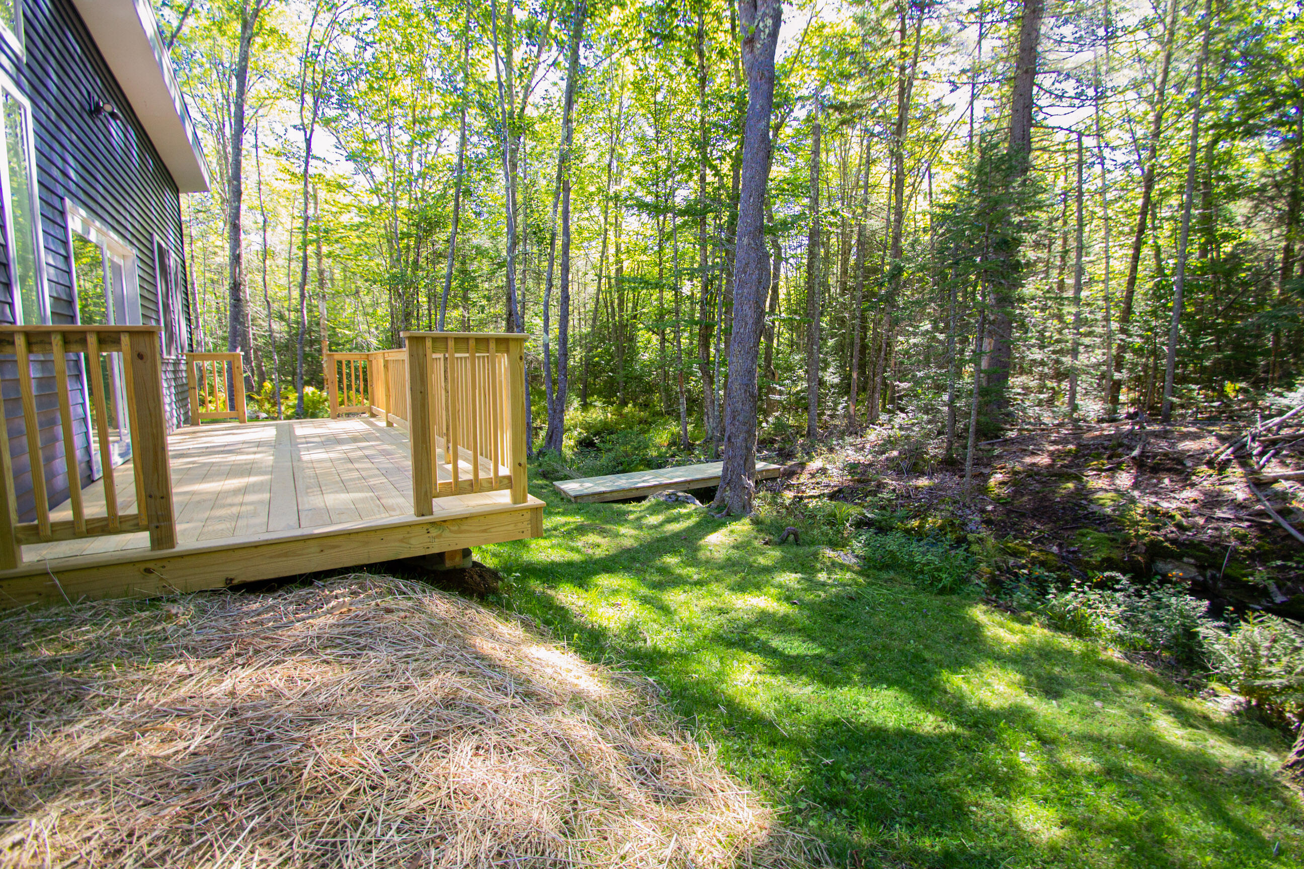 478 Hatchet Mountain Road Hope, ME 04847 - Photo 23 of 27 HM Deck and Bridge