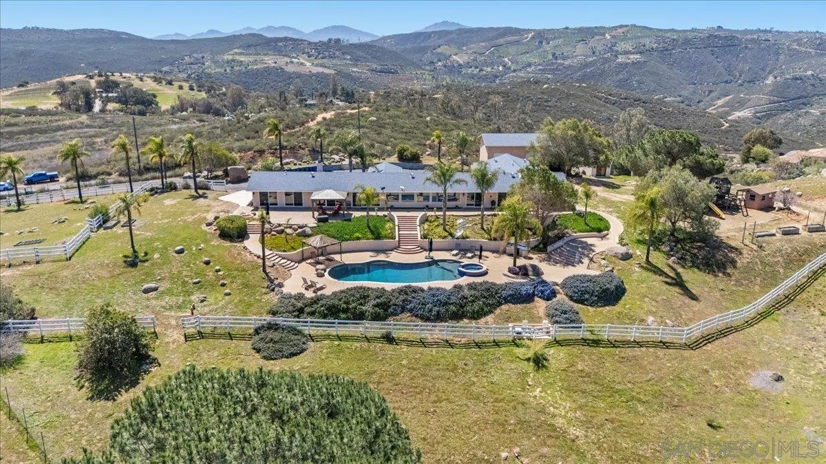 20403 Rancho Villa Road Ramona, CA 92065 - Photo 59 of 66 a view of residential houses with outdoor space