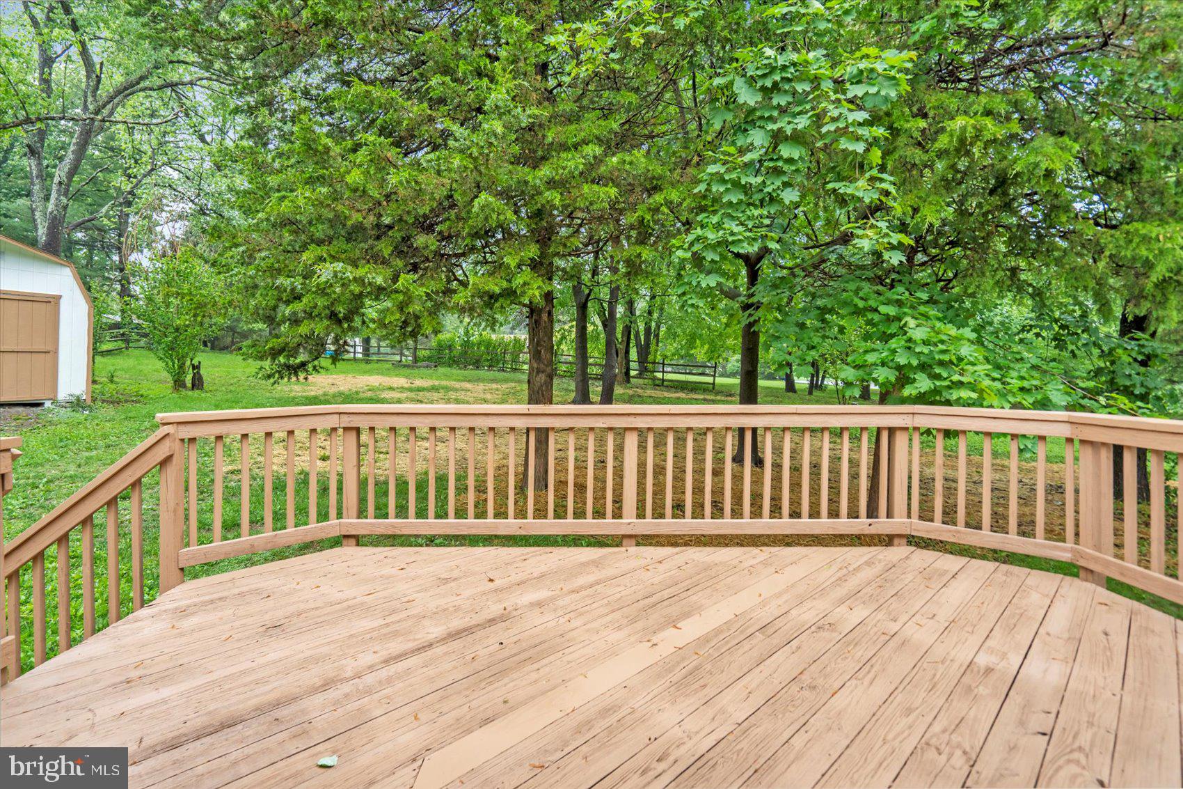 4566 Hickory Lane Mount Airy, MD 21771 - Photo 13 of 45 a view of deck and tennis court
