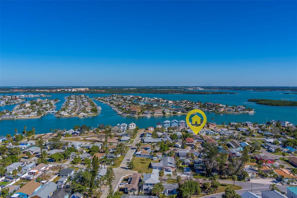 13248 4th Street East, Unit B Madeira Beach, FL 33708 - Photo 46 of 49 view of city and ocean
