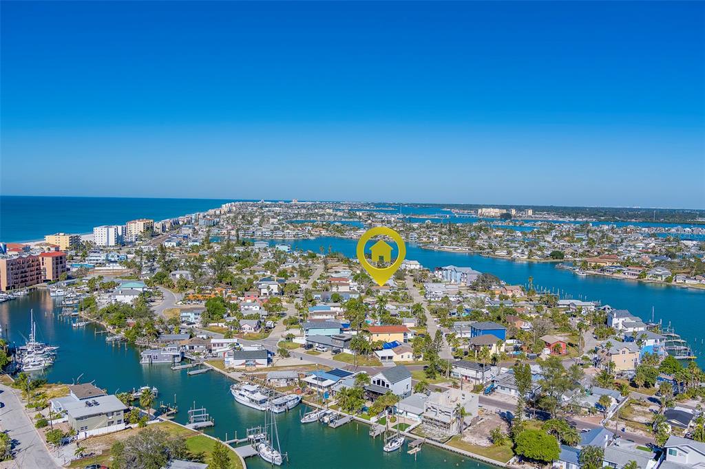 13248 4th Street East, Unit B Madeira Beach, FL 33708 - Photo 47 of 49 view of city and ocean