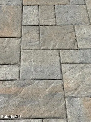 a view of a room with a large window