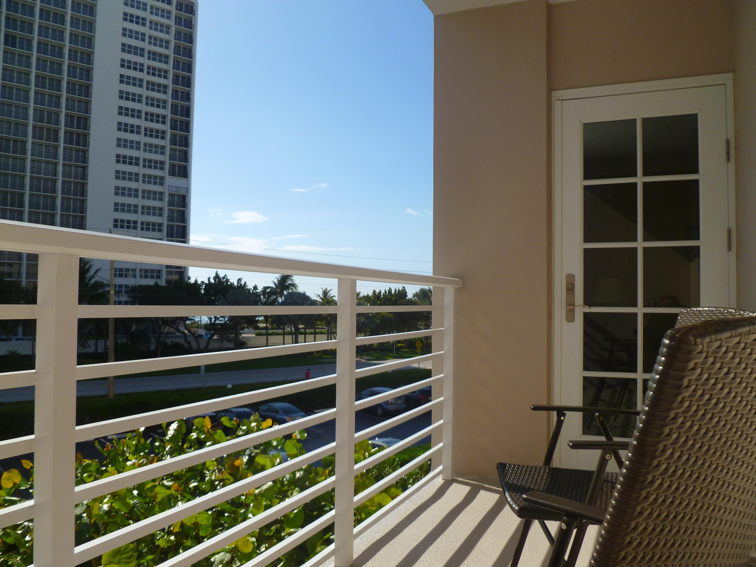 2851 South Ocean Boulevard, Unit 3N Boca Raton, FL 33432 - Photo 12 of 42 Balcony for 3 N