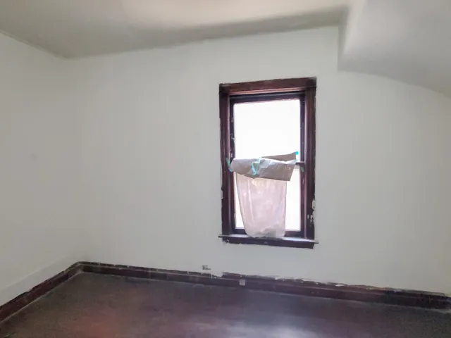 a small space with a window