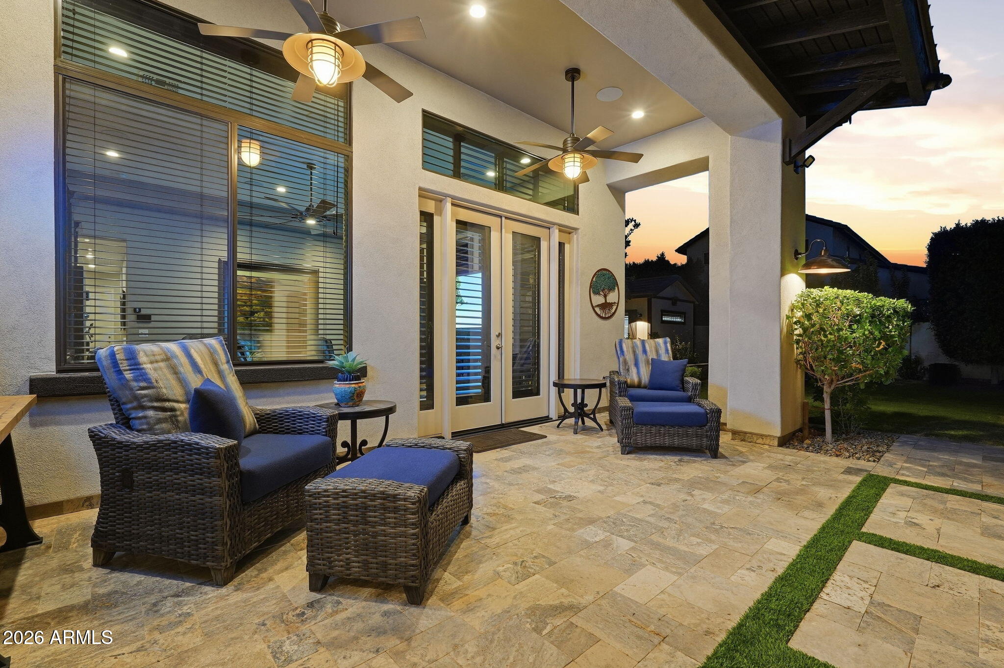2674 East Hummingbird Way Gilbert, AZ 85297 - Photo 45 of 106 BkyrdFmlyRmPatio_E2W