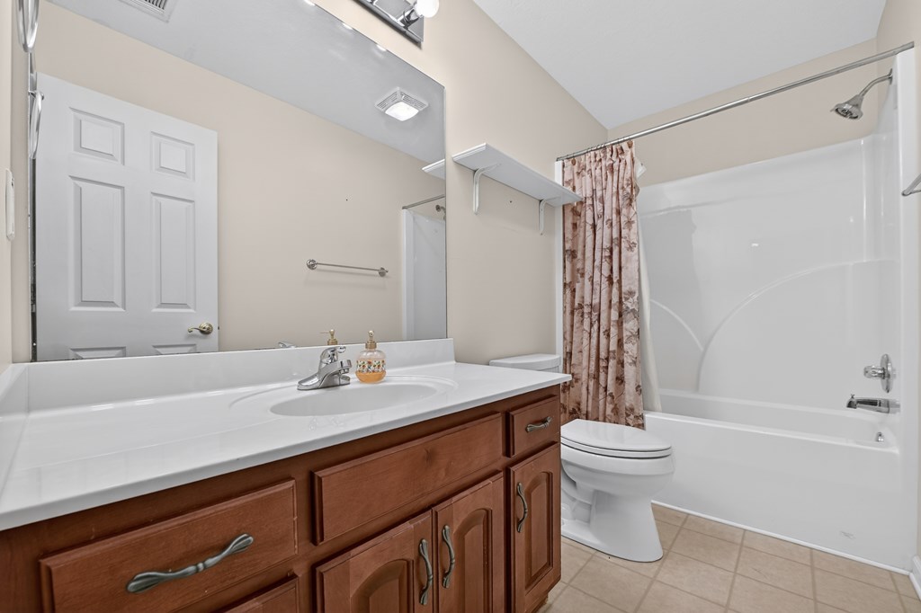 220 Oak Rdg Lane Ellijay, GA 30536 - Photo 24 of 36 a bathroom with a sink a toilet and shower