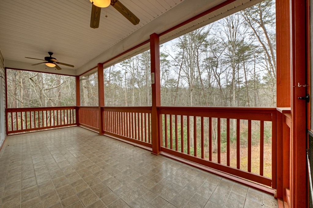220 Oak Rdg Lane Ellijay, GA 30536 - Photo 33 of 36 a view of a porch with wooden floor
