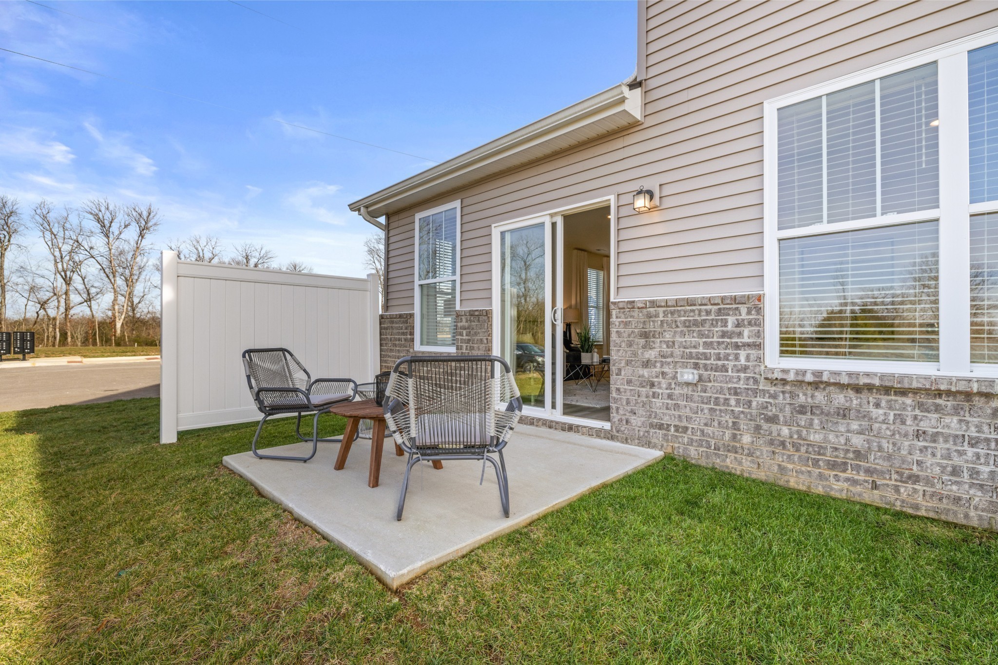 459 Alcott Way Spring Hill Spring Hill, TN 37174 - Photo 17 of 19 a view of backyard of house with a patio