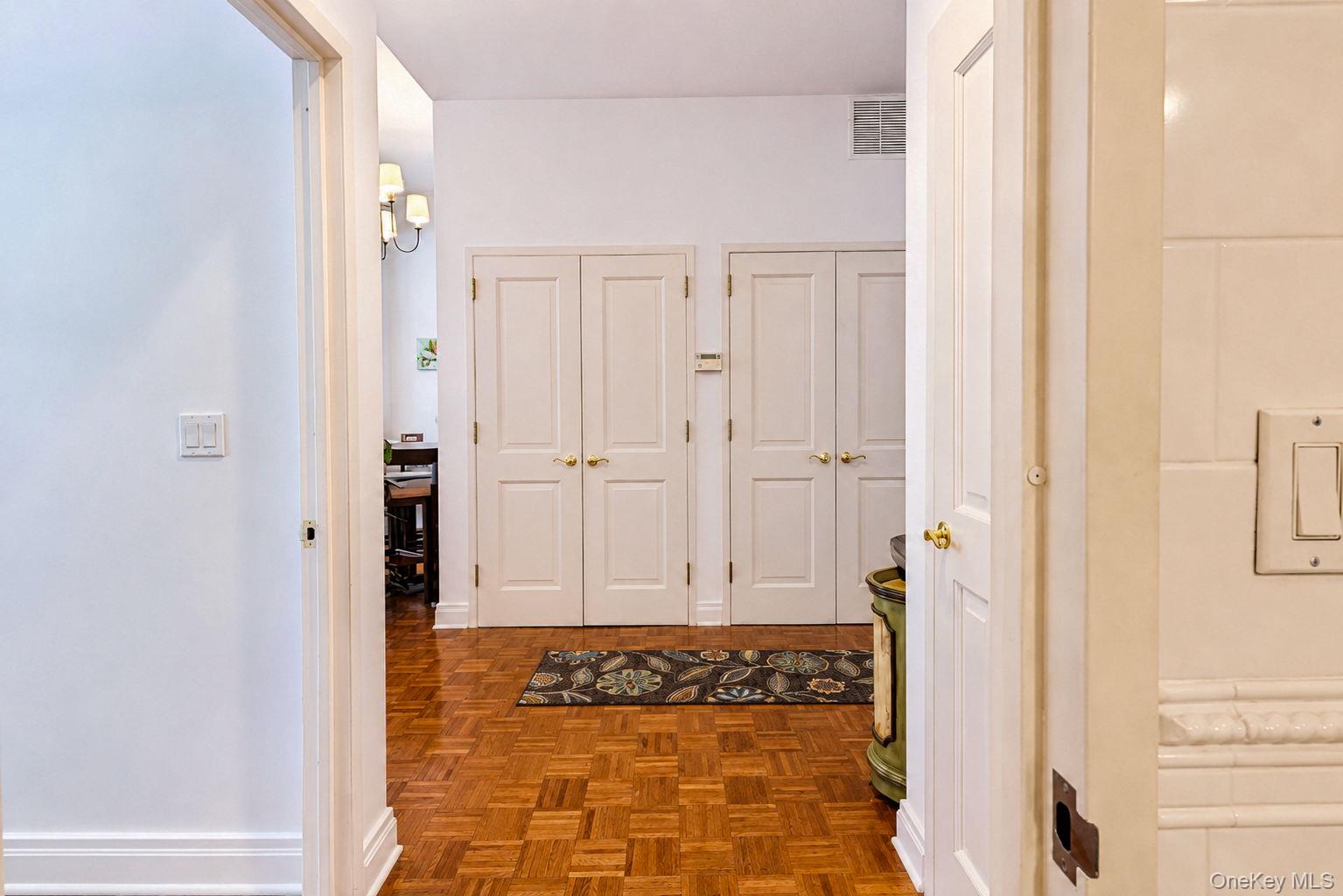 1 Scarsdale Road, Unit 409 Tuckahoe, NY 10707 - Photo 26 of 42 Showing 2 entry closets from hallway