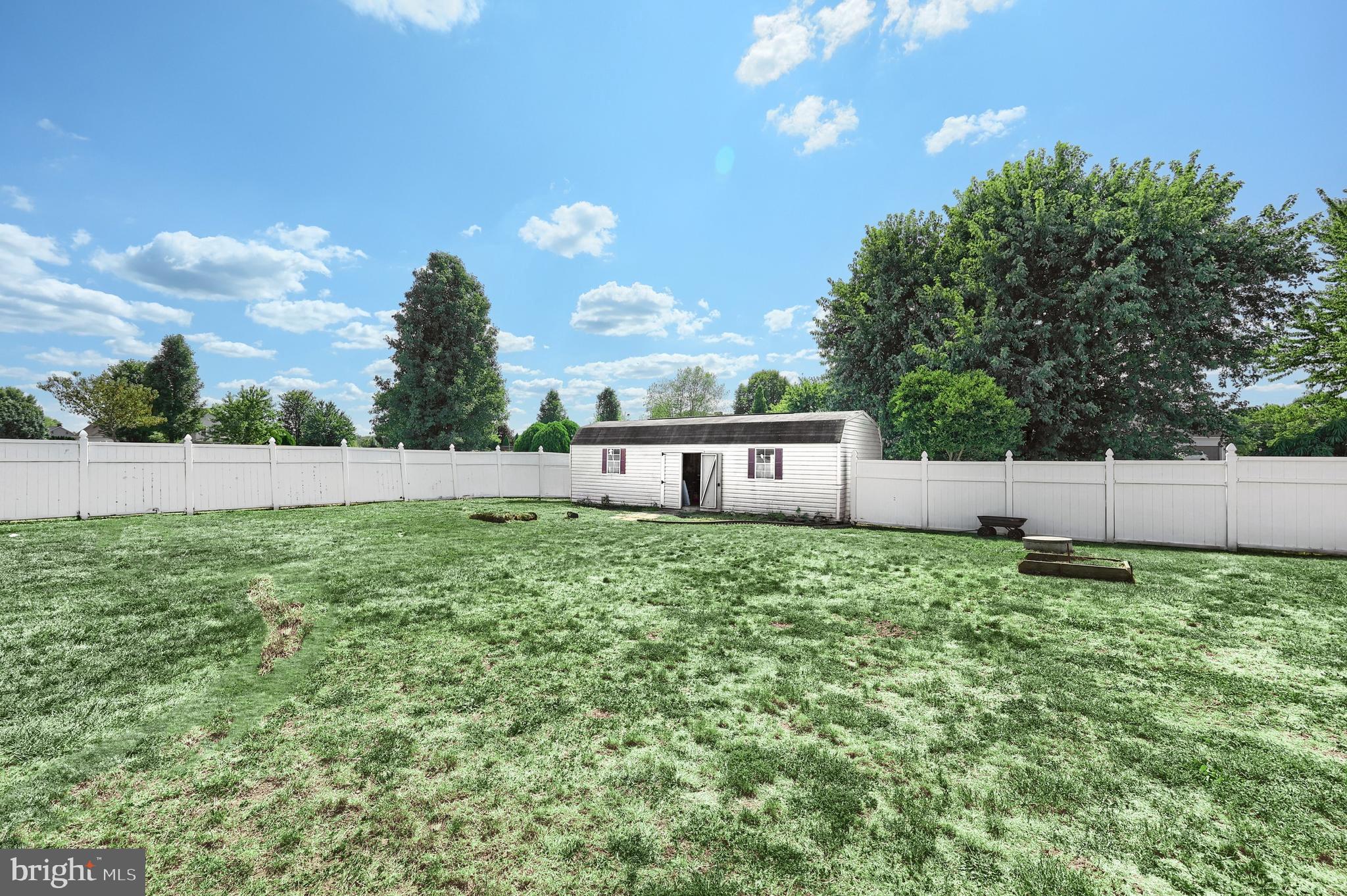 37 Amanda Drive Littlestown, PA 17340 - Photo 12 of 70 Fenced yard with oversized shed