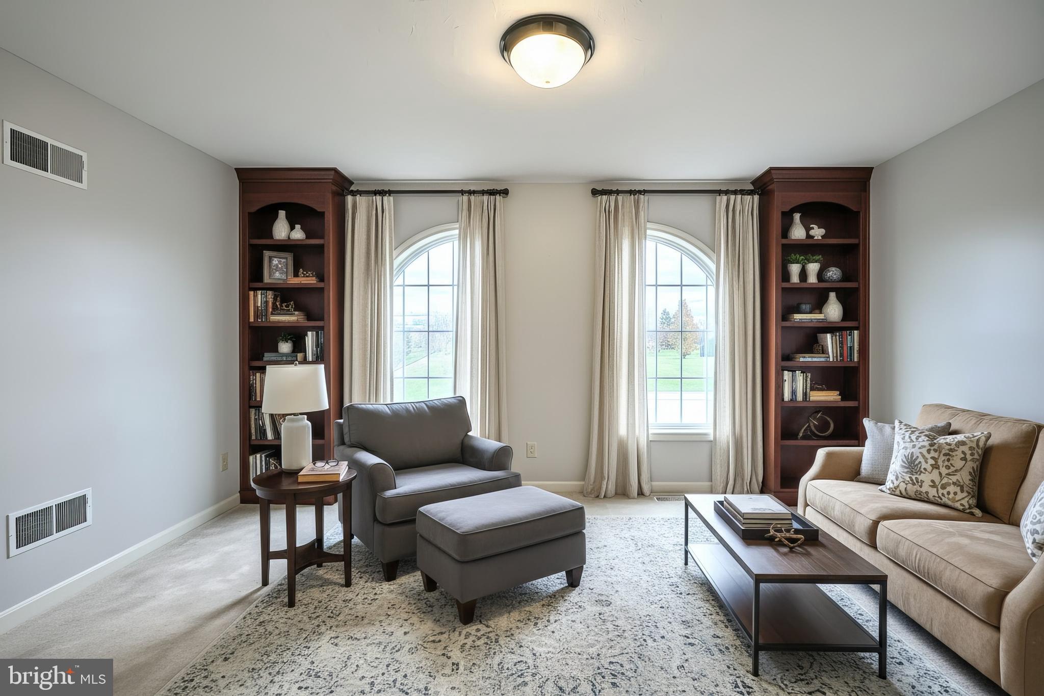 37 Amanda Drive Littlestown, PA 17340 - Photo 50 of 70 a living room with furniture and two large window