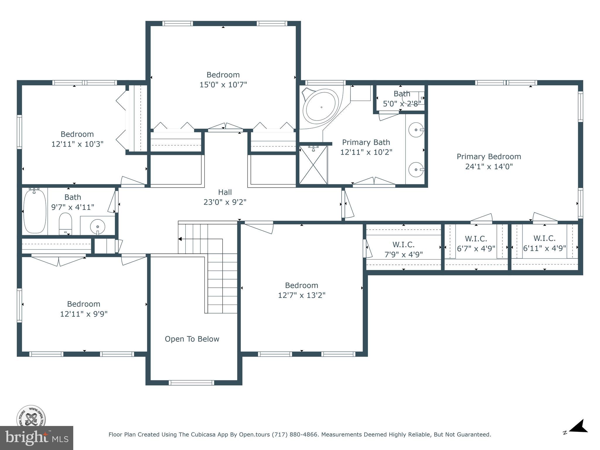 37 Amanda Drive Littlestown, PA 17340 - Photo 67 of 70 layout of 2nd floor with dimensions