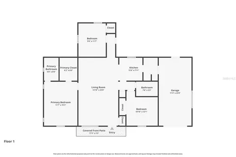 a picture of a floor plan