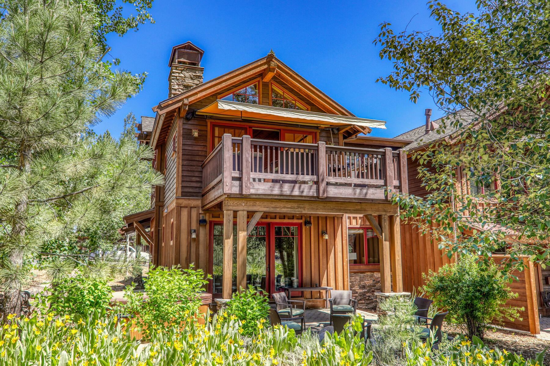 10243 Valmont Trail Truckee, CA 96161 - Photo 2 of 28 front view of a house with a yard