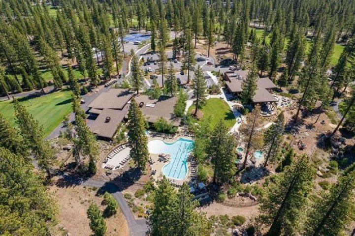 10243 Valmont Trail Truckee, CA 96161 - Photo 25 of 28 an aerial view of residential house with outdoor space and trees all around