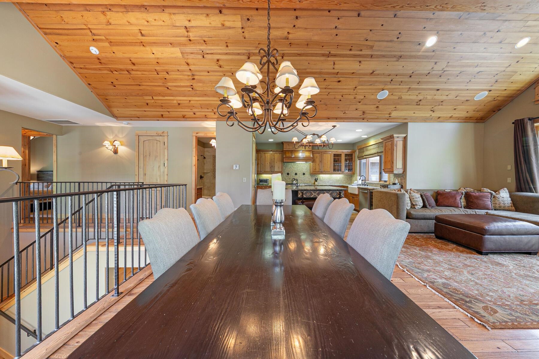 10243 Valmont Trail Truckee, CA 96161 - Photo 9 of 28 a view of a living room and chandelier