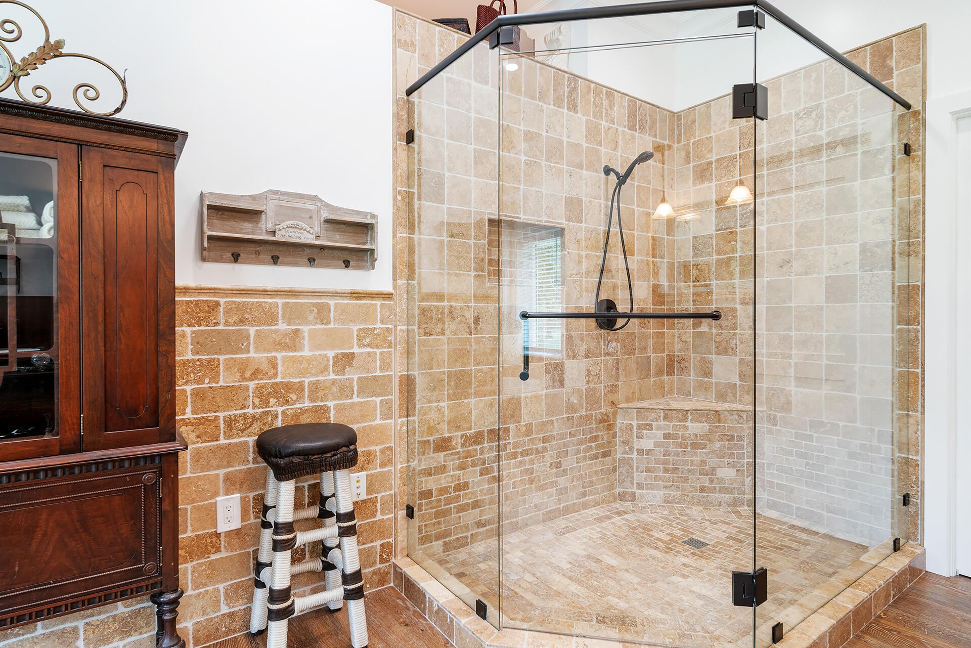 6624 Dillman Road Greenacres, FL 33413 - Photo 34 of 77 Enclosed Glass shower
