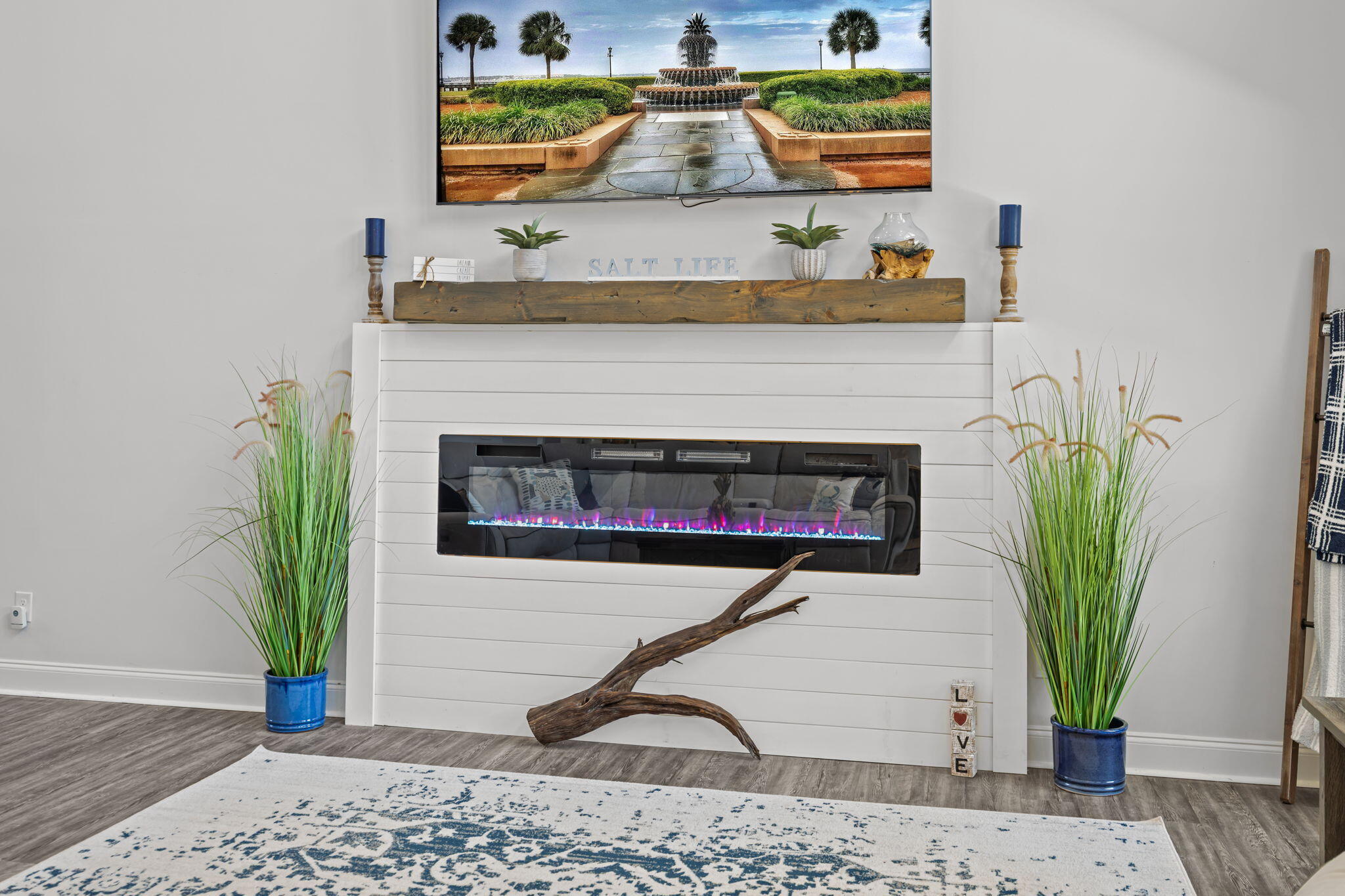 4802 Walking Horse Road Meggett, SC 29449 - Photo 6 of 37 Electric Fireplace with Blower