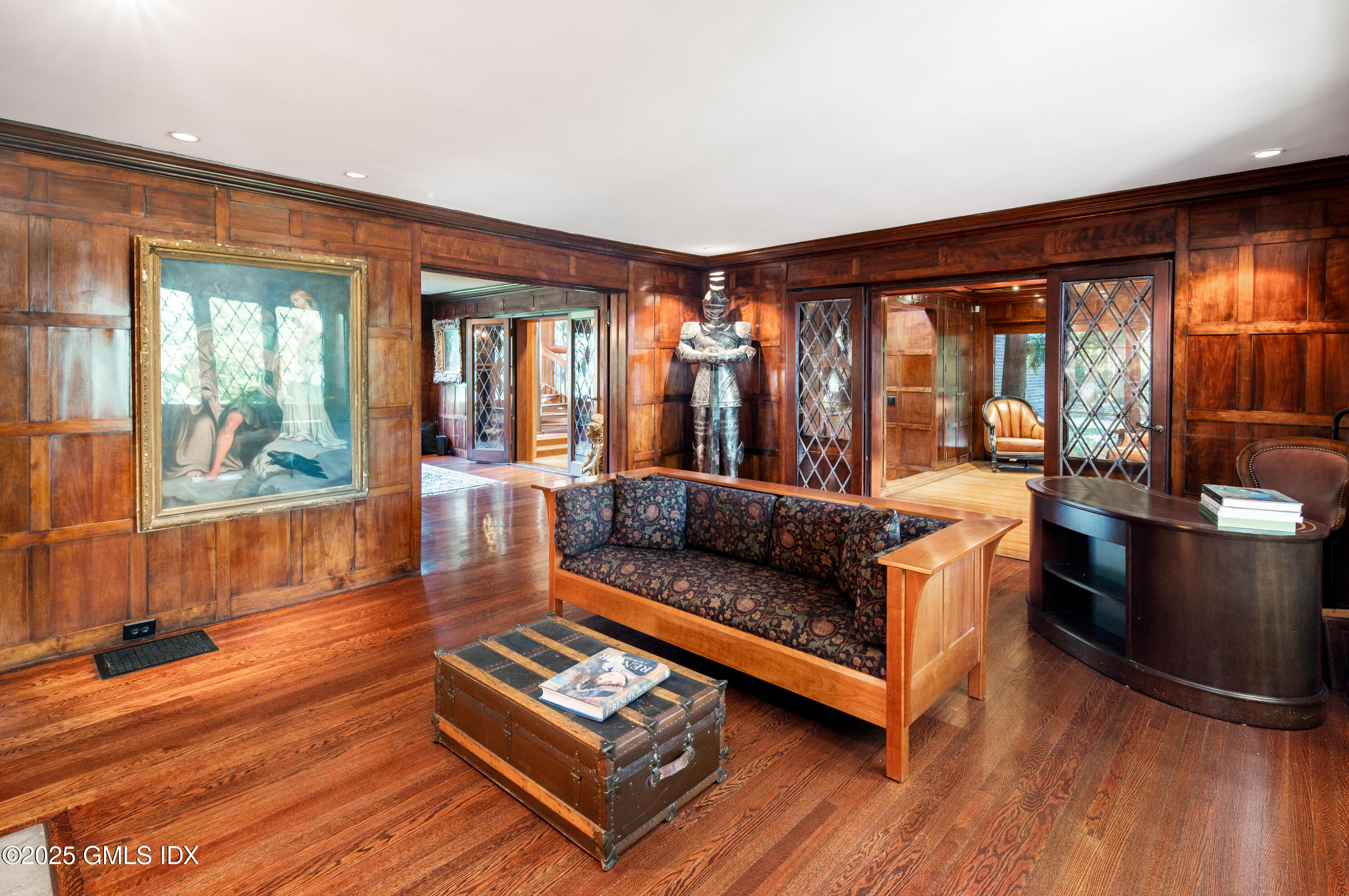 214 Good Hill Road Weston, CT 06883 - Photo 16 of 80 a living room with furniture and a large window