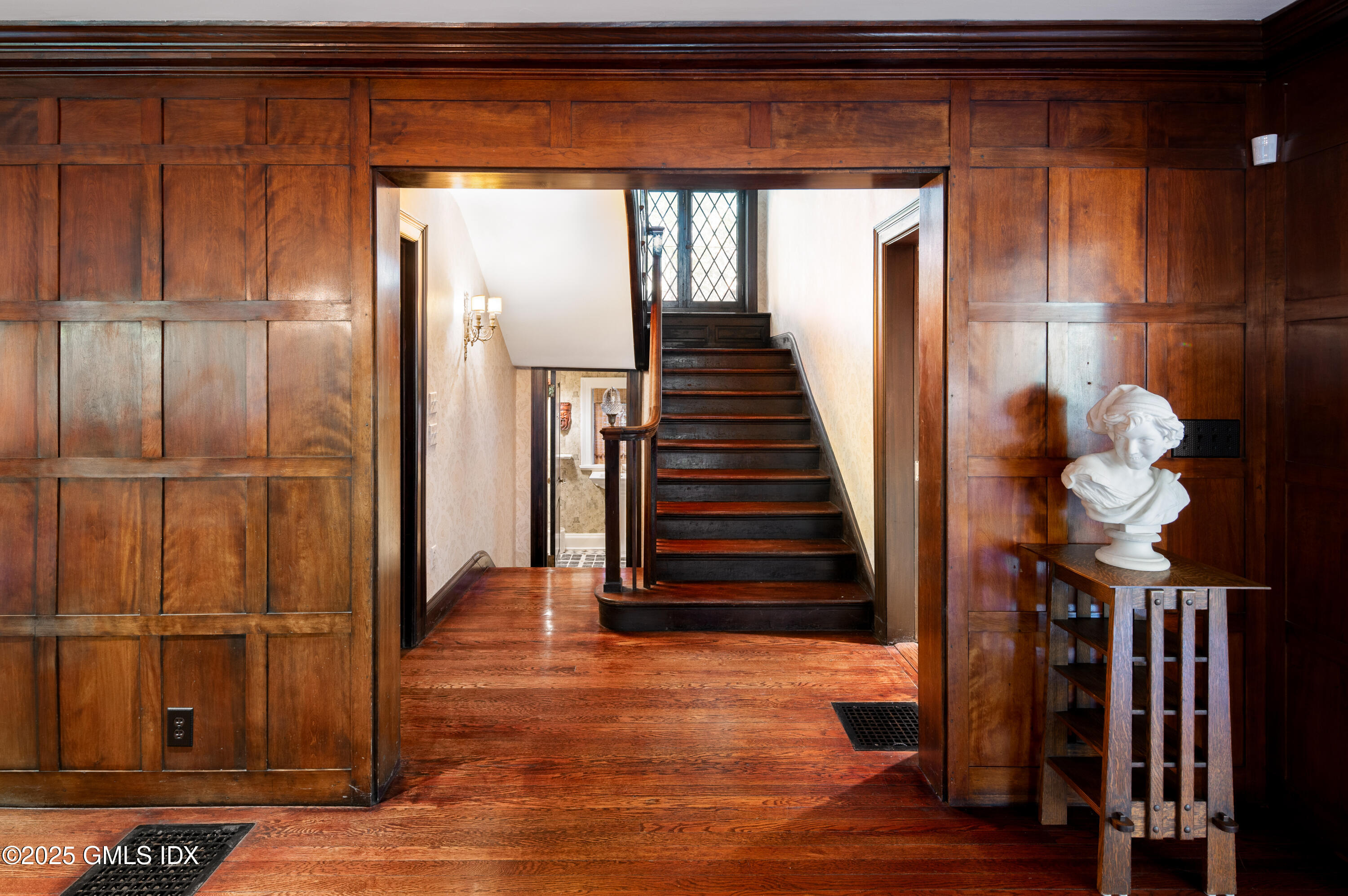 214 Good Hill Road Weston, CT 06883 - Photo 44 of 80 a view of entryway and hall with wooden floor
