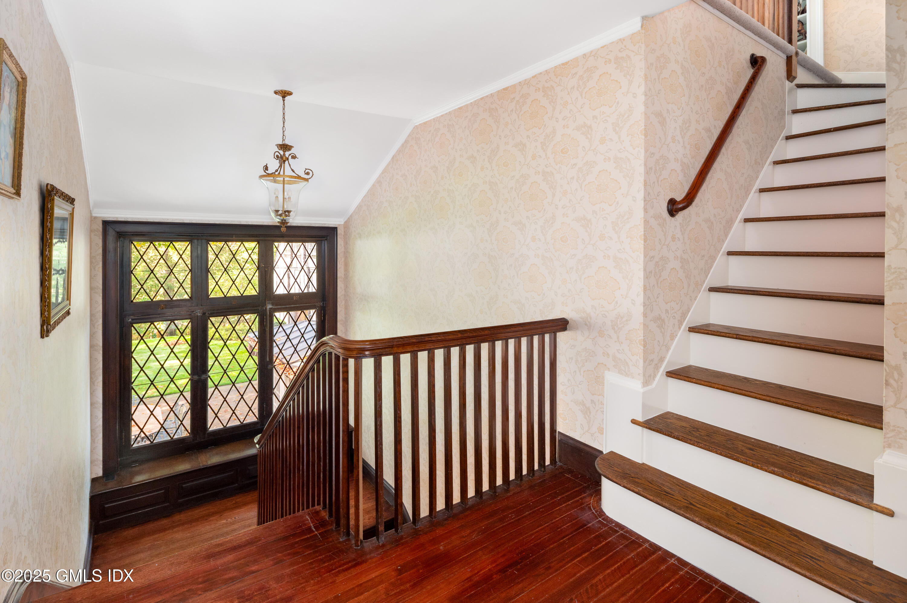 214 Good Hill Road Weston, CT 06883 - Photo 59 of 80 a view of entryway with wooden floor and stairs
