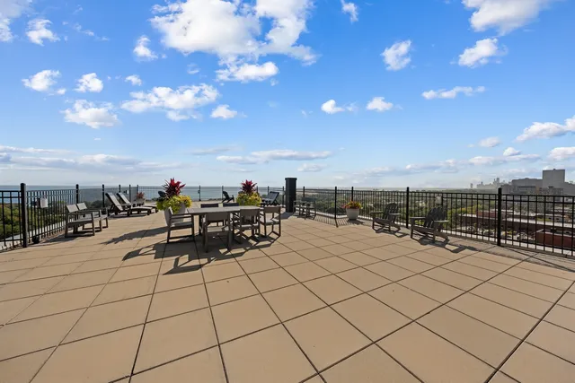 a view of a terrace view