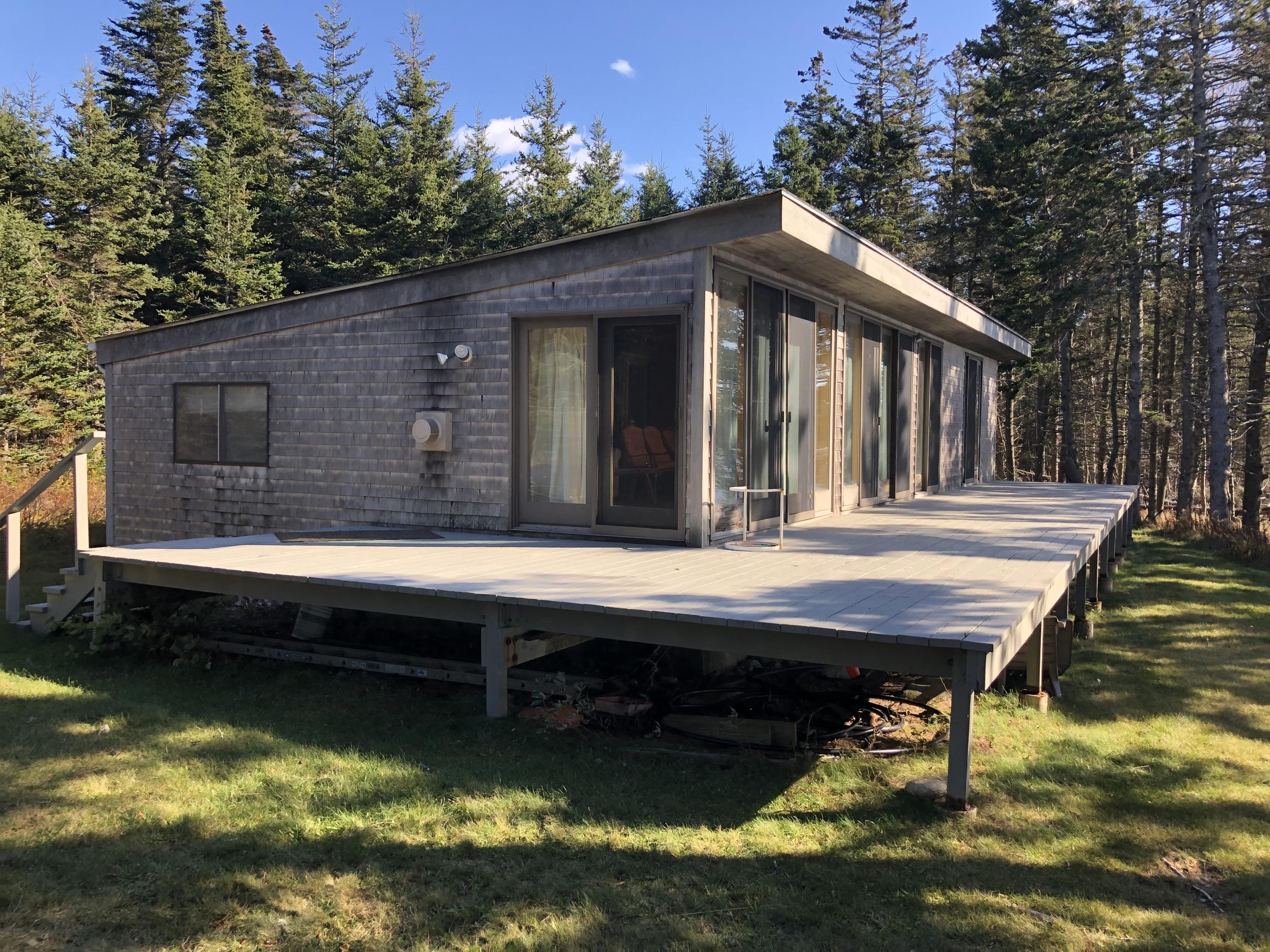24 Bruner Point Road Swans Island, ME 04685 - Photo 2 of 26 West Side of House