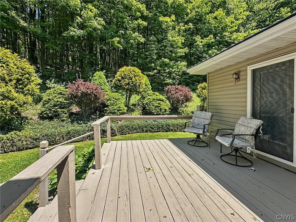 6628 East Homer-Baltimore Road Preble, NY 13077 - Photo 35 of 49 Rear Deck