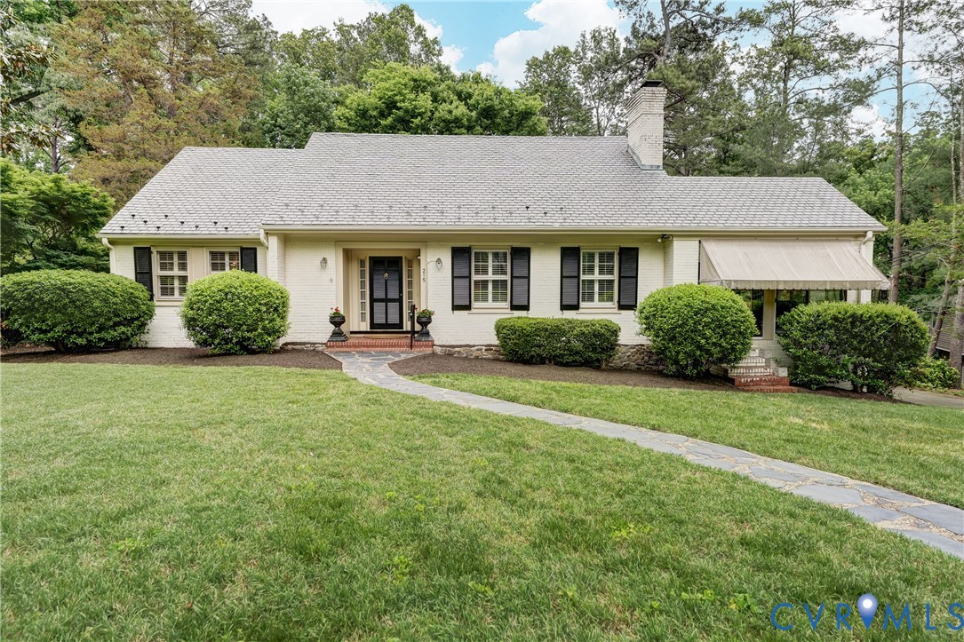 215 Culpepper Road Henrico, VA 23229 - Photo 1 of 1 Cream-colored brick with slate roof featuring blac
