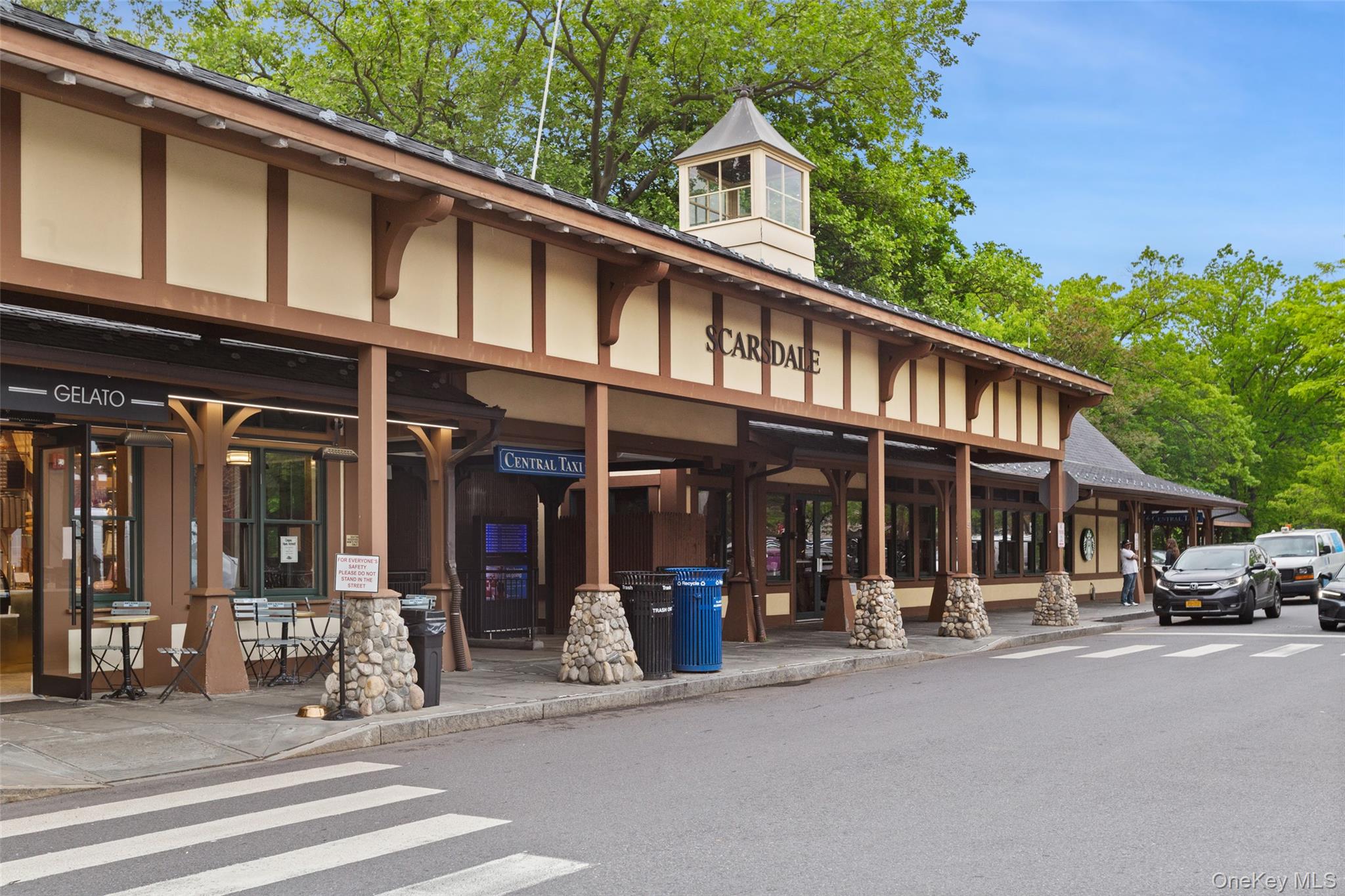 230 Garth Road, Unit 7B1 Scarsdale, NY 10583 - Photo 19 of 24 Scarsdale Train Station & Shopping/Restaurant Area