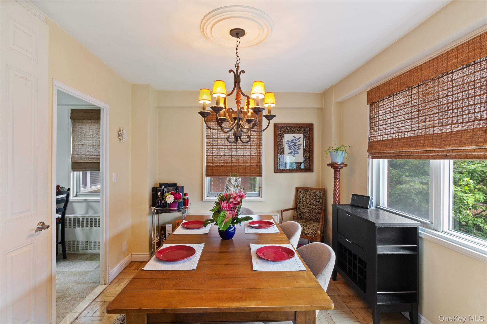 230 Garth Road, Unit 7B1 Scarsdale, NY 10583 - Photo 6 of 24 Driving Room w/View to the Kitchen