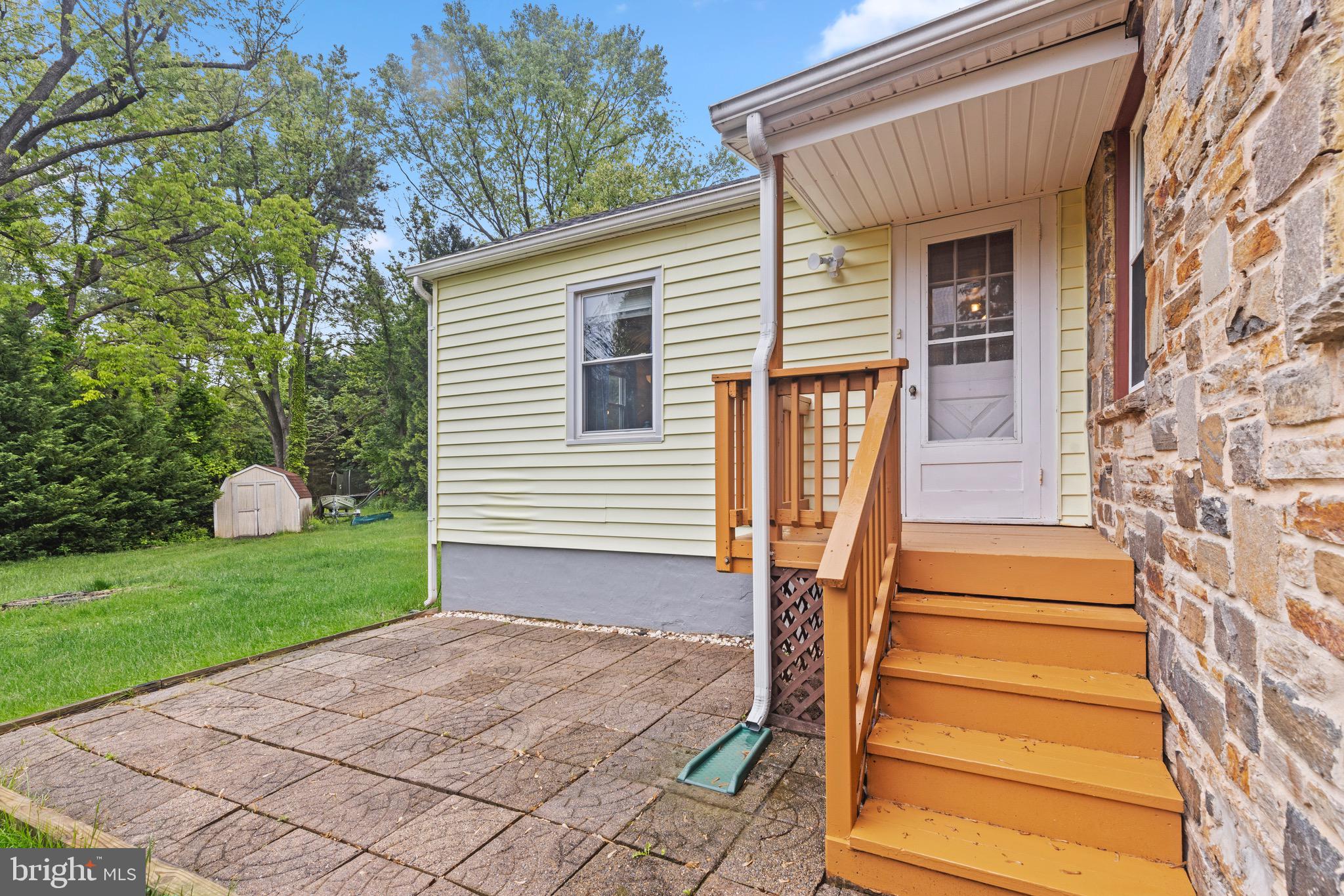 9214 Frederick Road Ellicott City, MD 21042 - Photo 38 of 41 patio off the primary bedroom area