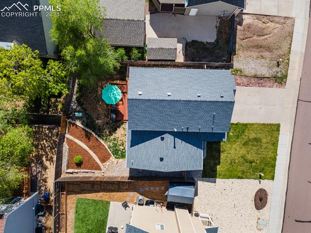 6525 Bismark Road Colorado Springs, CO 80922 - Photo 34 of 38 View of birds eye view of property