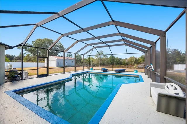 a view of a sink and an umbrella