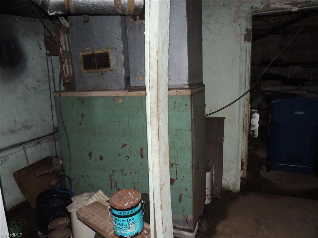 792 South Main Street Mocksville, NC 27028 - Photo 22 of 23 Old Basement Furnace