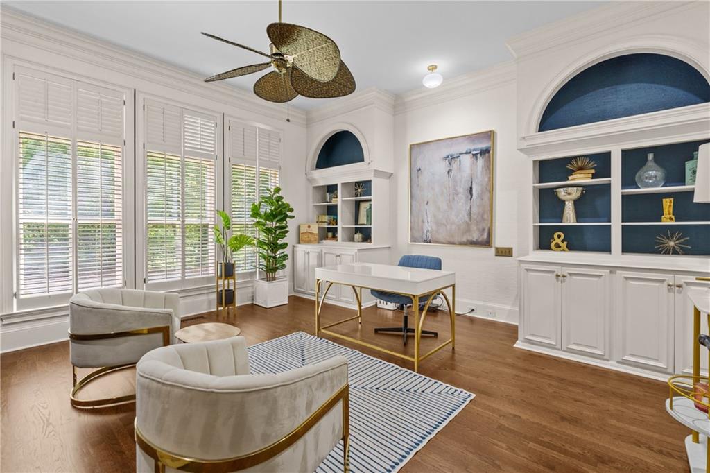 1940 Dinsmore Road Milton, GA 30004 - Photo 22 of 71 a living room with furniture and a large window
