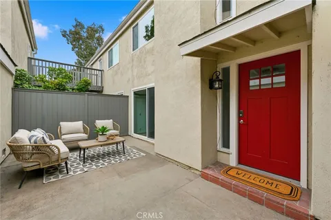 a outdoor space with couch