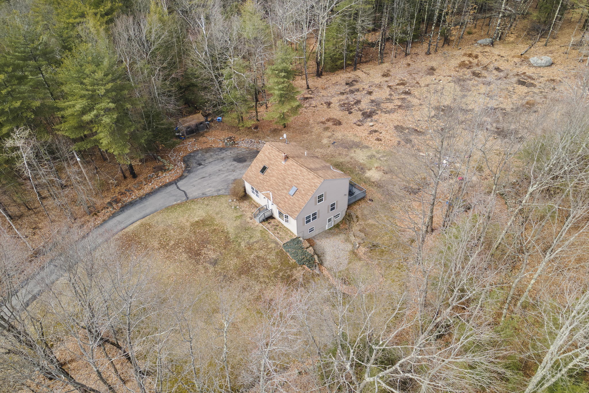 249 Bagley Road East Waterboro, ME 04030 - Photo 30 of 35 Walkout Side of Home
