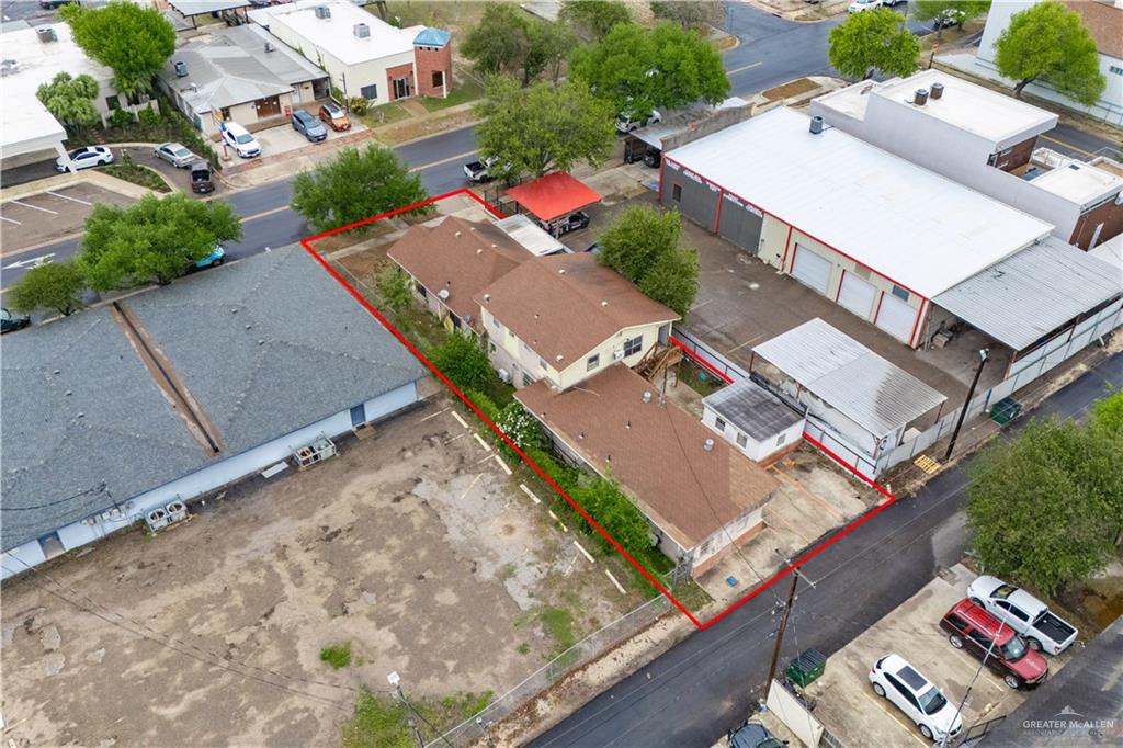 613 South 12th Street McAllen, TX 78501 - Photo 9 of 15 an aerial view of a house