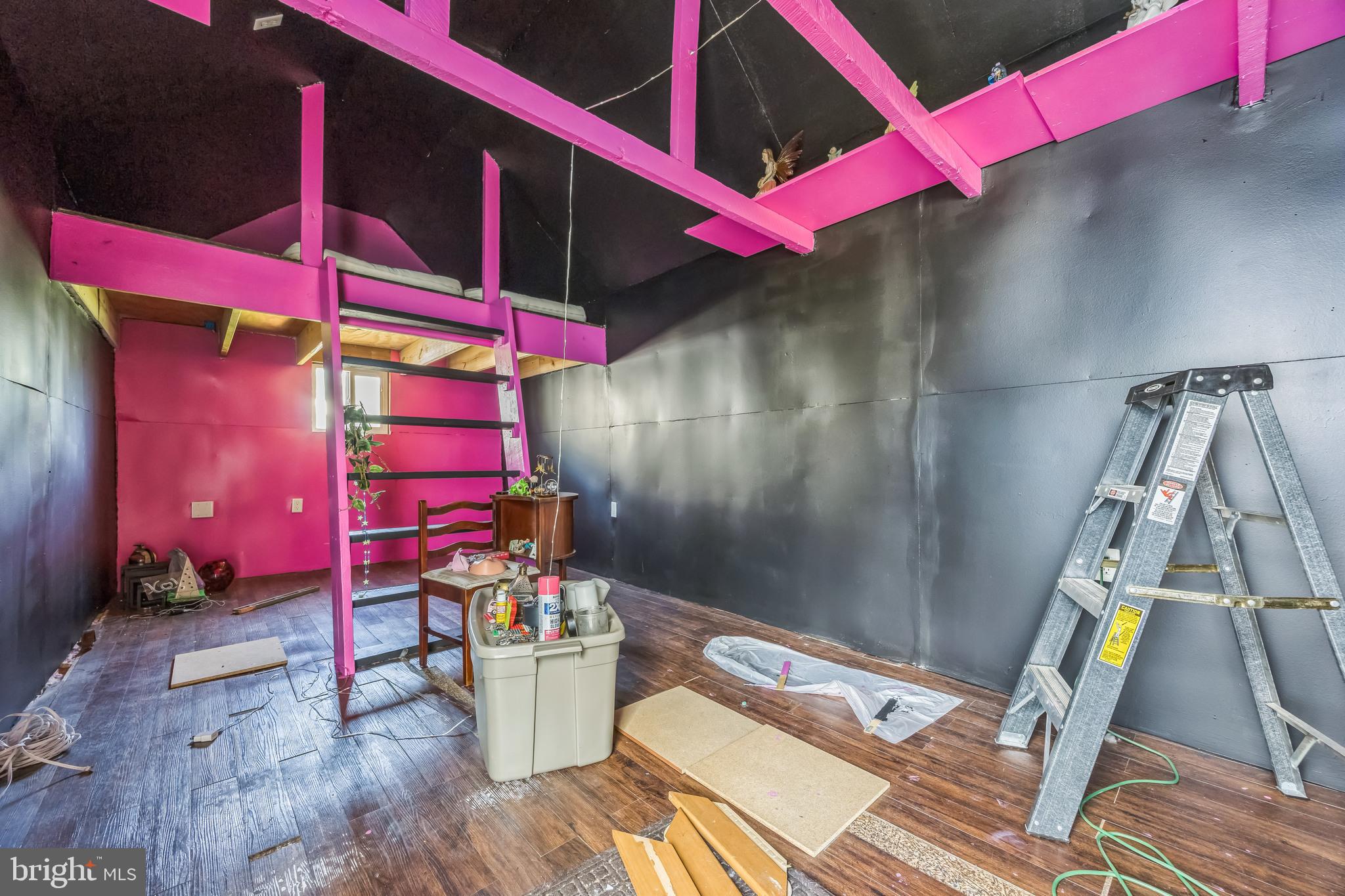 221 Kite Hollow Road Stanley, VA 22851 - Photo 33 of 33 Vibrant renovation in progress, bold design cho...