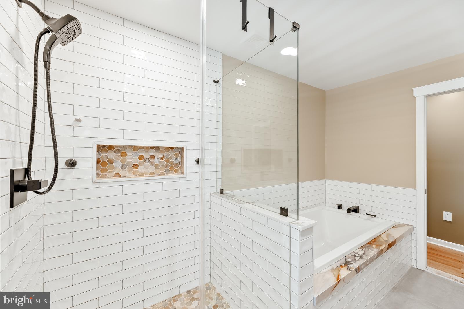 4448 Lower Mountain Road New Hope, PA 18938 - Photo 28 of 49 a bathroom with a bathtub and a shower