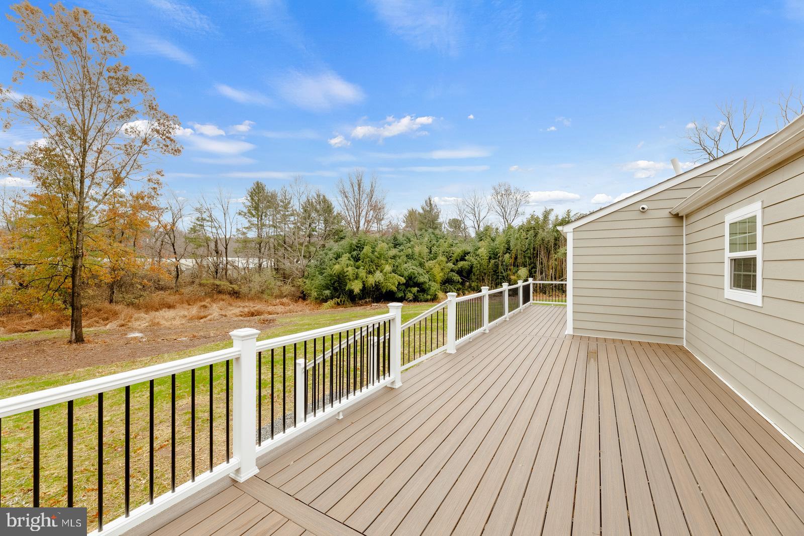 4448 Lower Mountain Road New Hope, PA 18938 - Photo 42 of 49 a view of a balcony with wooden floor
