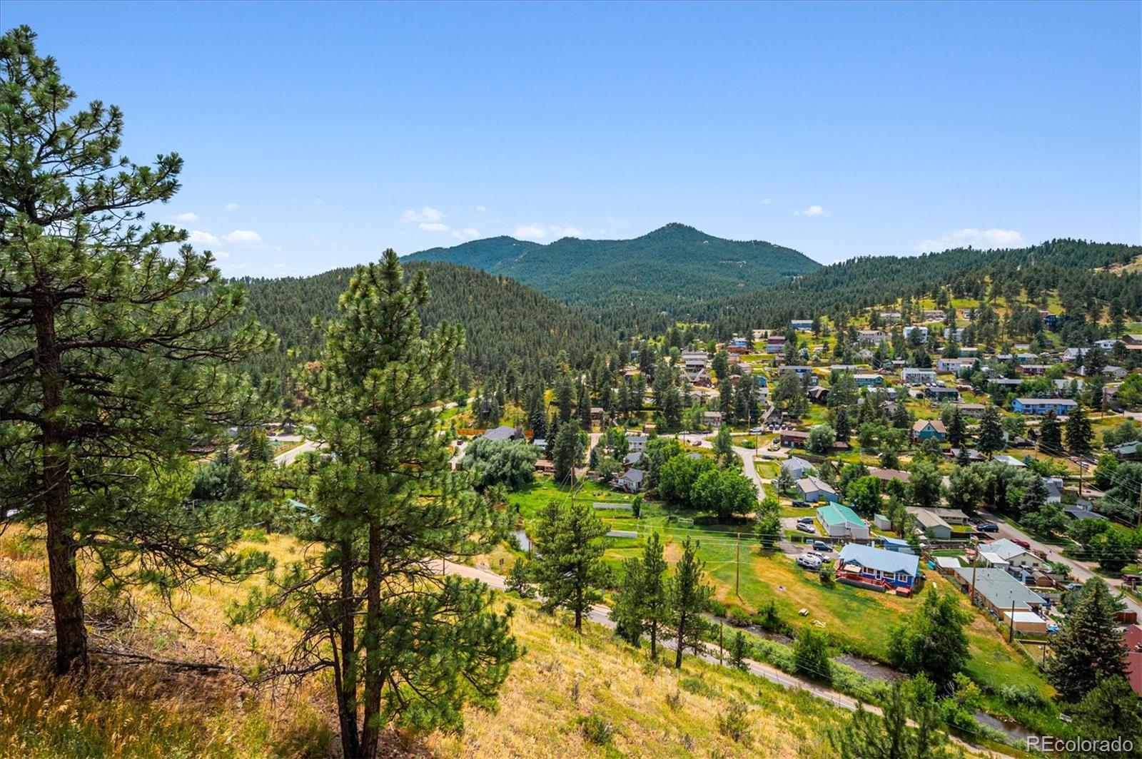 3191 Bittersweet Lane Evergreen, CO 80439 - Photo 39 of 50 a view of city and mountain