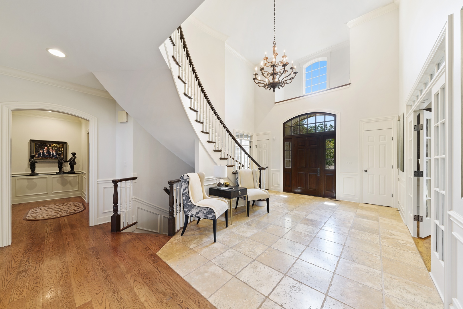 35 Riderwood Road North Barrington, IL 60010 - Photo 3 of 35 a view of entryway and hall with wooden floor