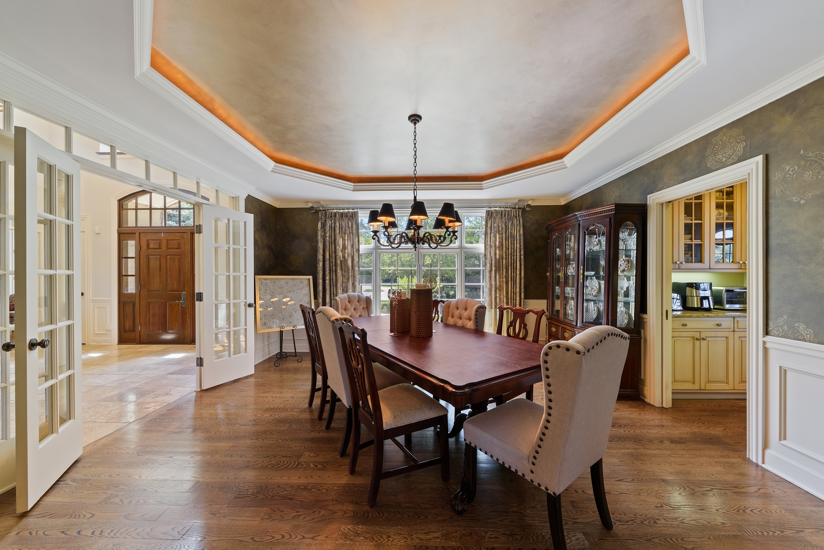 35 Riderwood Road North Barrington, IL 60010 - Photo 7 of 35 a view of a dining room with furniture window and wooden floor