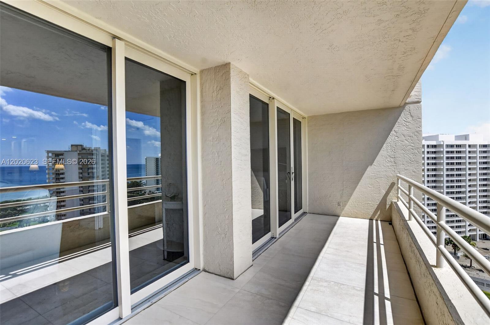 4101 North Ocean Boulevard, Unit 1605 Boca Raton, FL 33431 - Photo 28 of 35 a view of a balcony