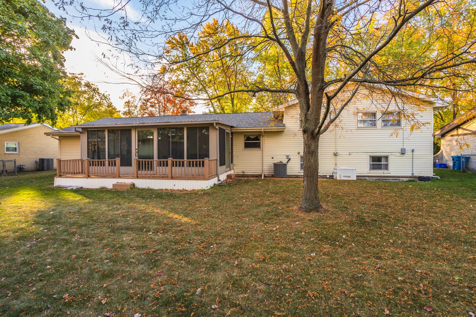 11 Manor Drive Pontiac, IL 61764 - Photo 34 of 45 a view of a house with a yard patio and fire pit