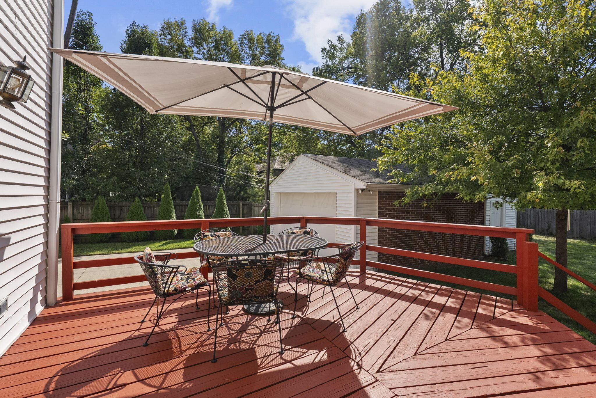 2009 North Devon Road Columbus, OH 43212 - Photo 44 of 67 Back Deck