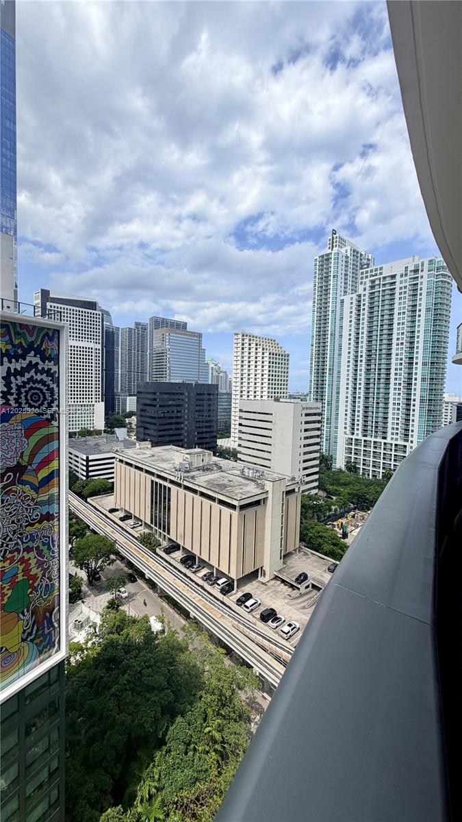 1000 Brickell, Unit 2014 Miami, FL 33131 - Photo 27 of 30 a view of balcony with furniture